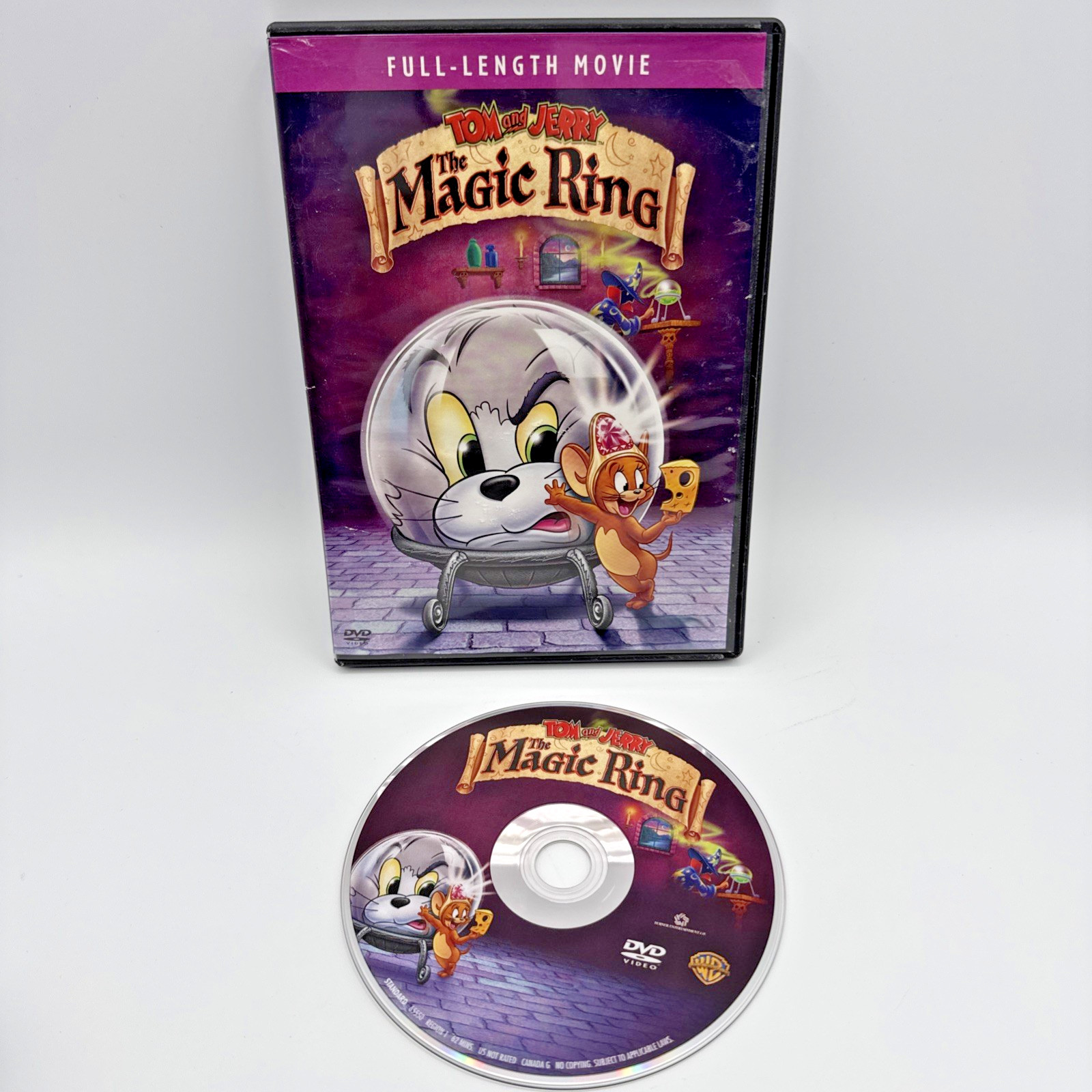 Lot Of 9 Tom And Jerry DVD’s TV Episodes / Movies Tested, Working