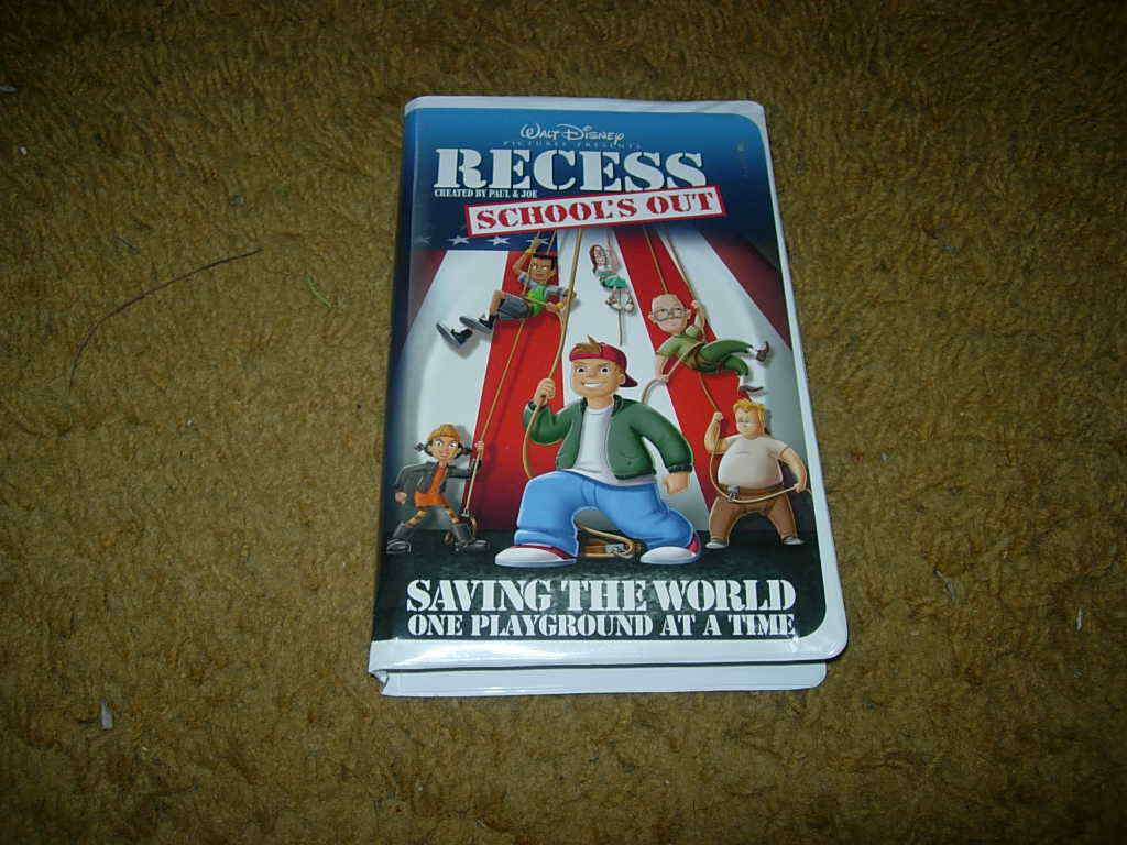Walt Disney Recess School’s Out VHS