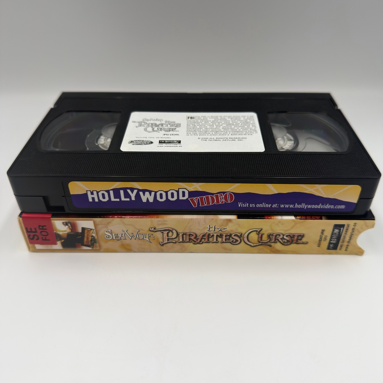 Sea Wolf The Pirates Curse VHS 2000 Thomas Ian Griffith Action Adventure Movie