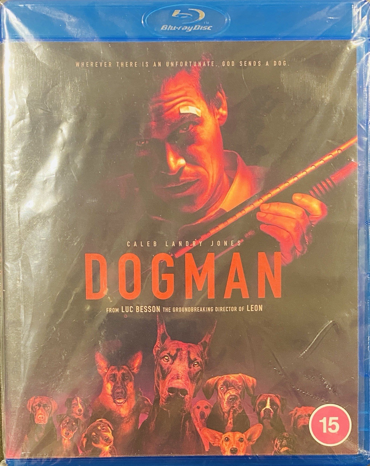 DOGMAN (2023) BLU RAY BRAND NEW CALEB LANDRY JONES LUC BESSON THRILLER REGION B