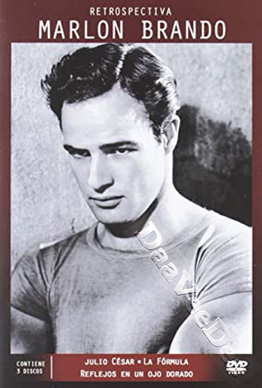 Marlon Brando Collection NEW PAL Cult 3-DVD Set Joseph L. Mankiewicz