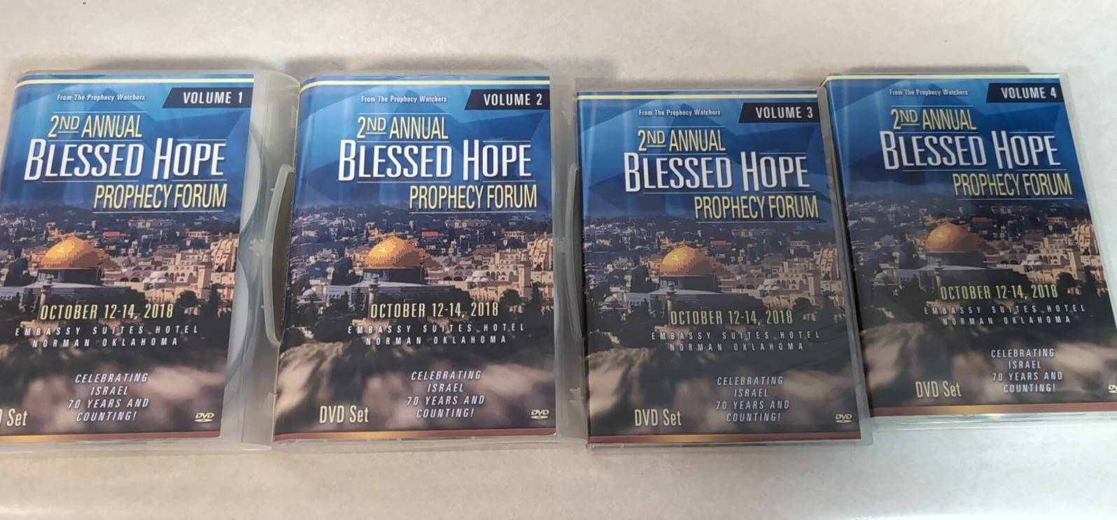 The Prophecy Watchers & Skywatch Tv 2nd Annual Blessed Hope Forum Vols 1-4