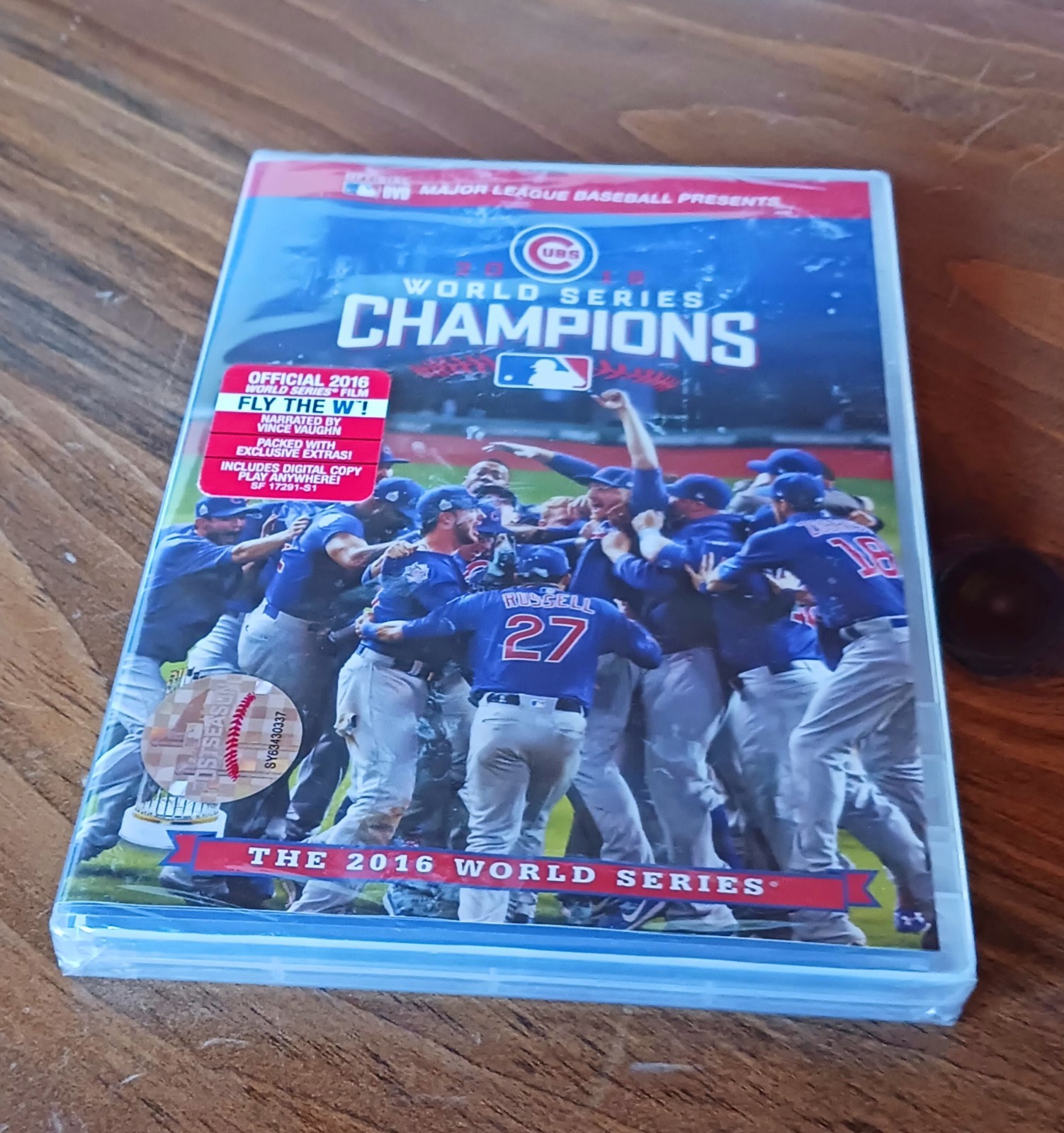 Major League Baseball: CUBS/ 2016 World Series Champions, Widescreen DVD-SEALED!