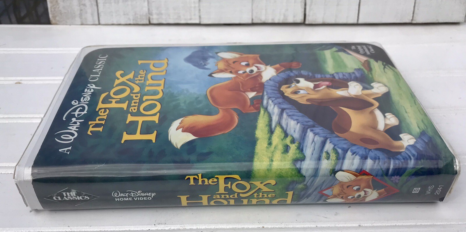 Retro Black Diamond Edition Walt Disney Classic The Fox & The Hound VHS Vtg 90s