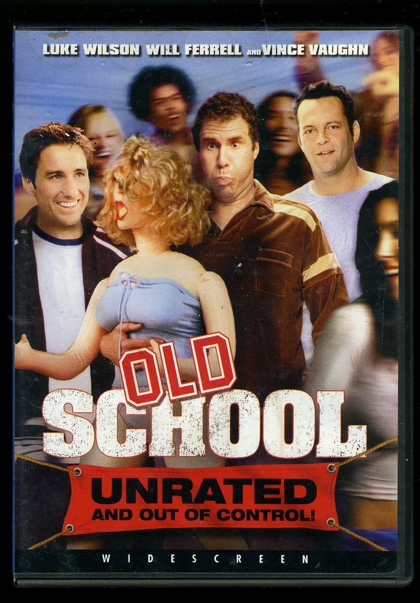 Old School DVD 2003 Unrated Edition Luke Wilson Will Ferrell Vince Vaughn