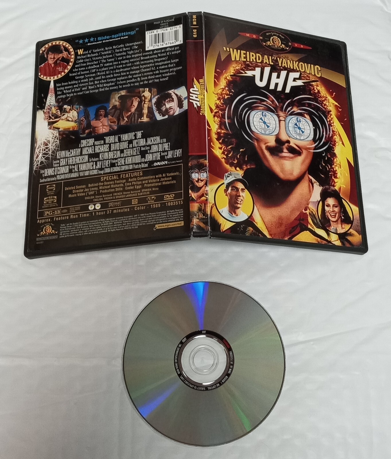 UHF DVD 1989 Weird Al Yankovic