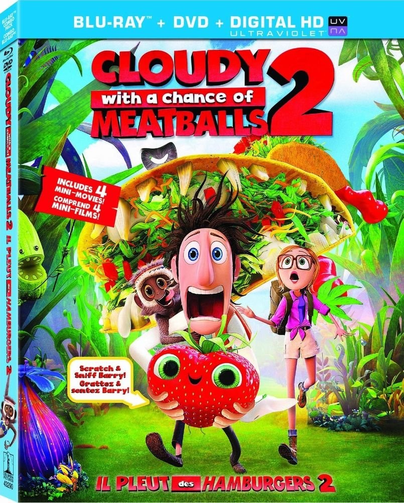 Cloudy with a Chance of Meatballs 2 – Blu-ray + DVD