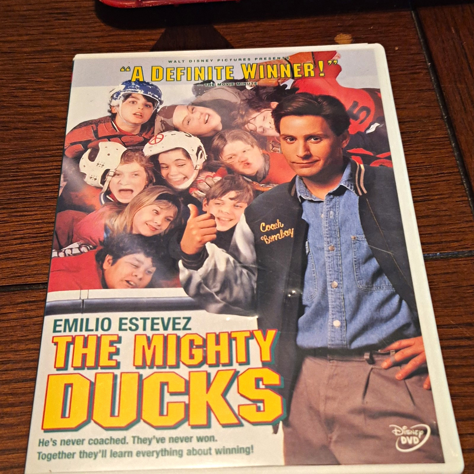 Walt Disney Pictures The Mighty Ducks DVD Widescreen PG Emilio Estevez 104 min