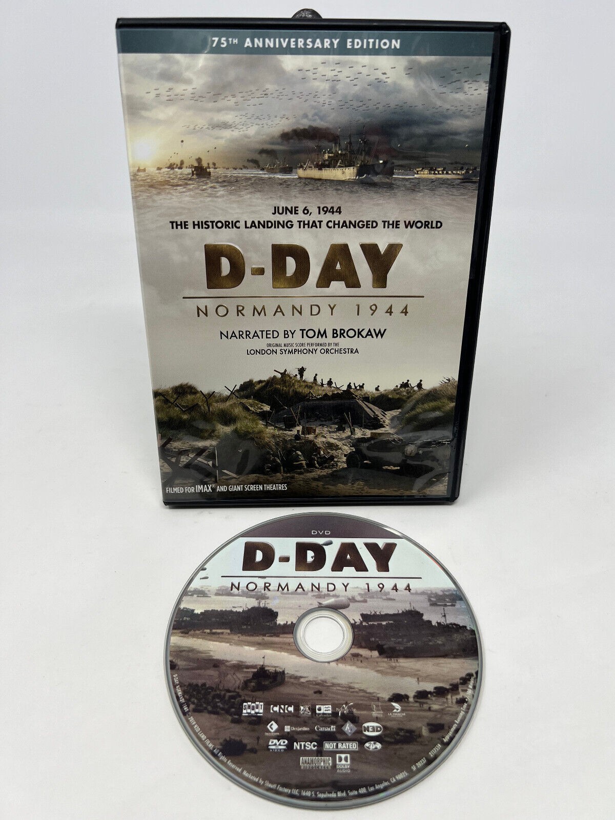 D-Day: Normandy 1944 DVD Narrated By Tom Brokaw