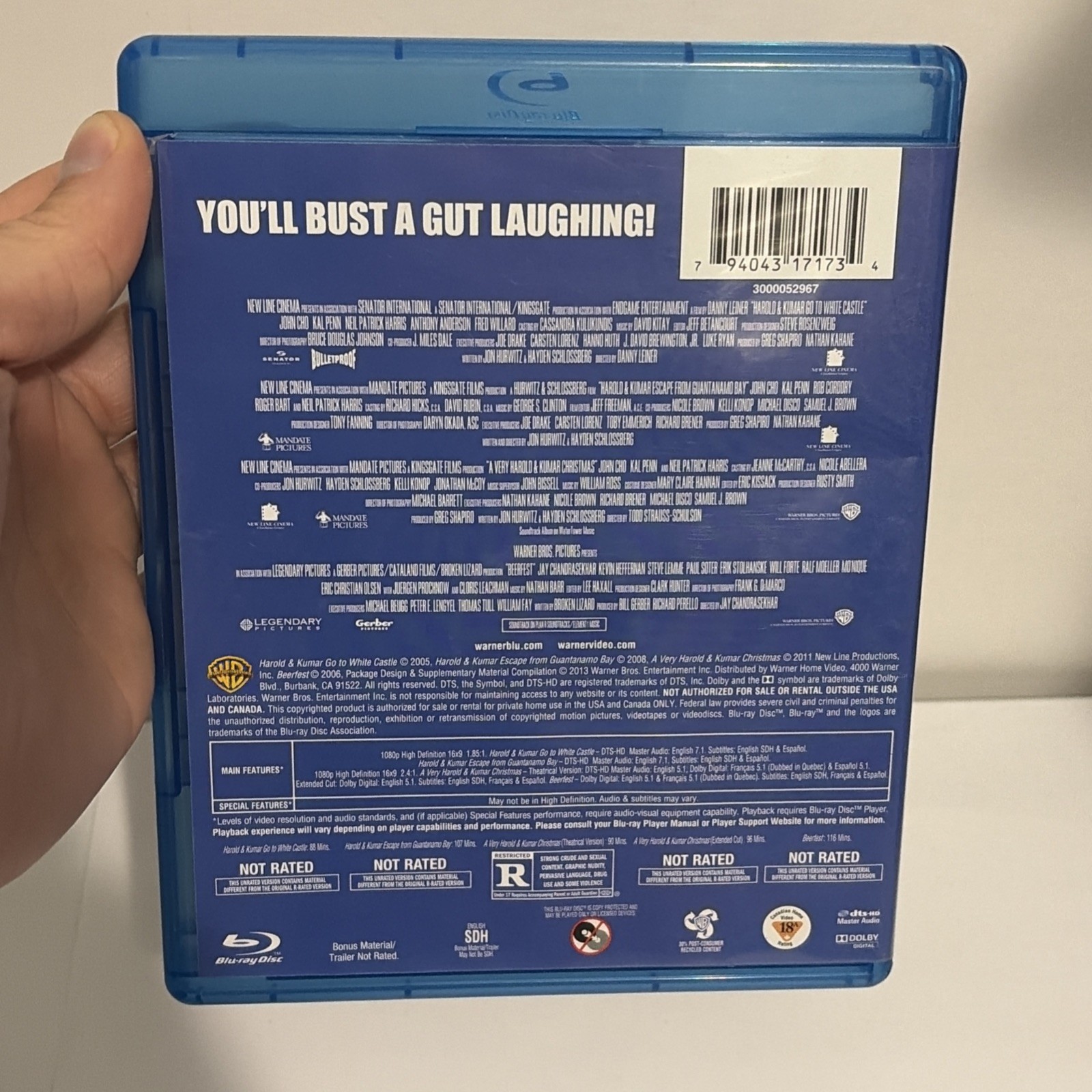 4 Film Favorites: Guy Comedies (Blu-ray)