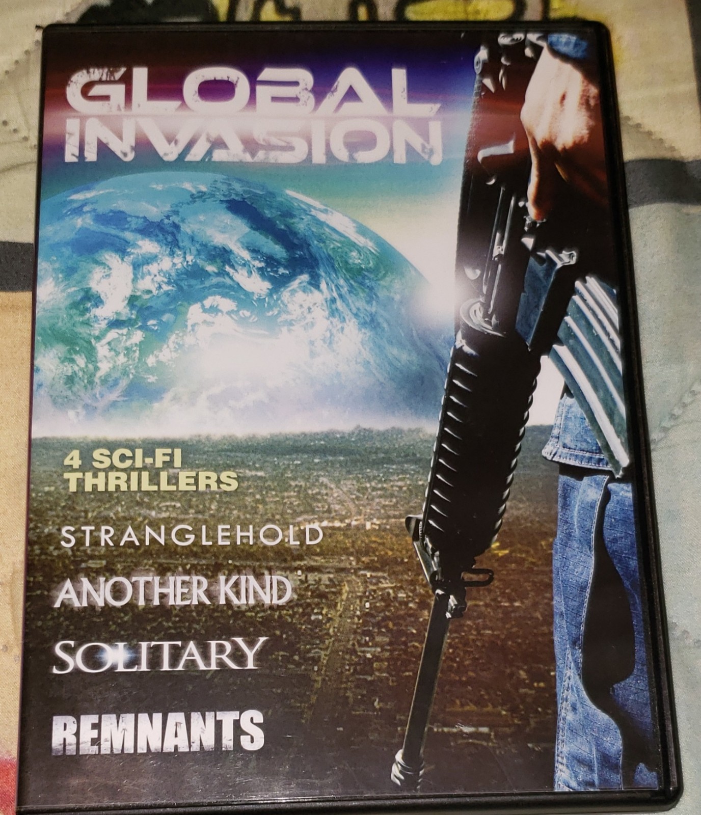 Global Invasion (DVD, 2017) Science Fiction Action Horror Stranglehold Remnants