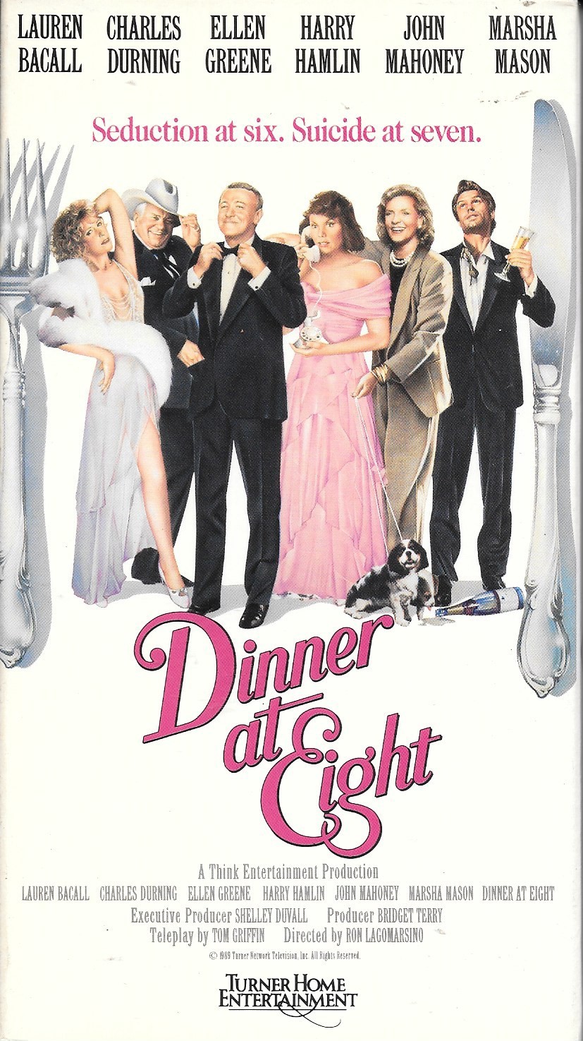 Dinner at Eight (VHS) Lauren Bacall Charles Durning Ellen Greene 1989