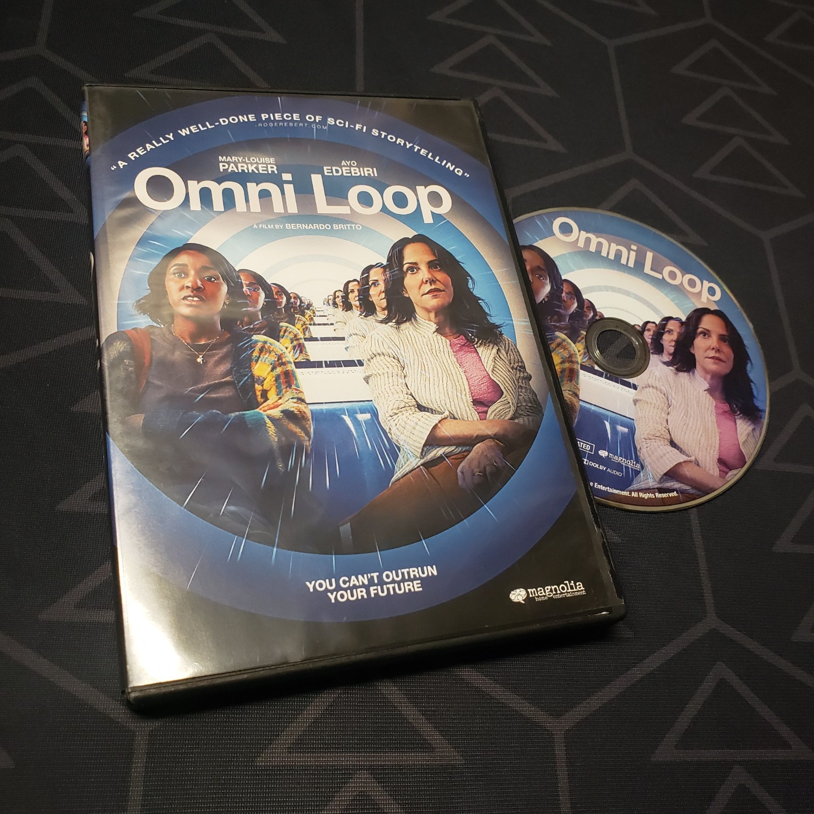 Omni Loop (DVD) 2024 Ayo Edebiri Mary-Louis Parker sci-fi time travel movie film