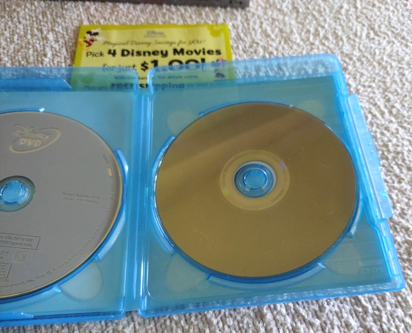 The Lone Ranger (Blu-ray + DVD 2013) Slipcover VG+ Discs Johnny Depp