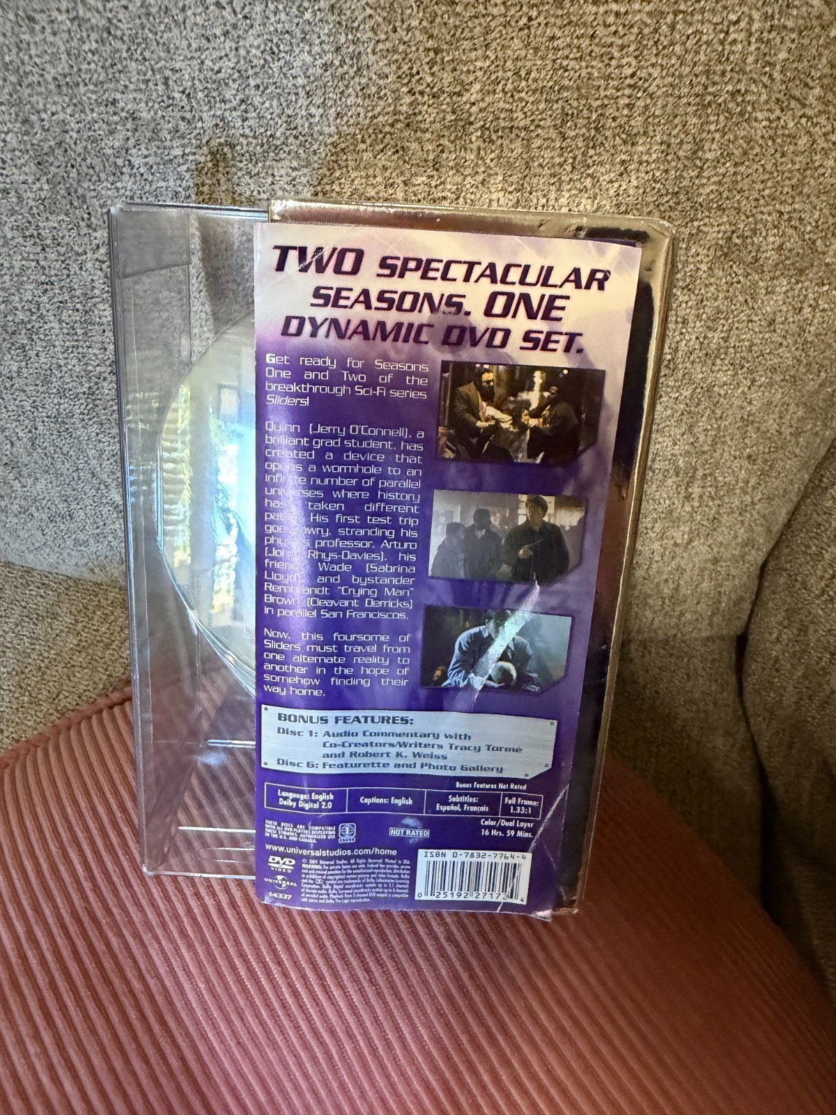 Sliders Dual‑Dimension Edition – Seasons 1 & 2 DVD Set – Excellent Case & Discs