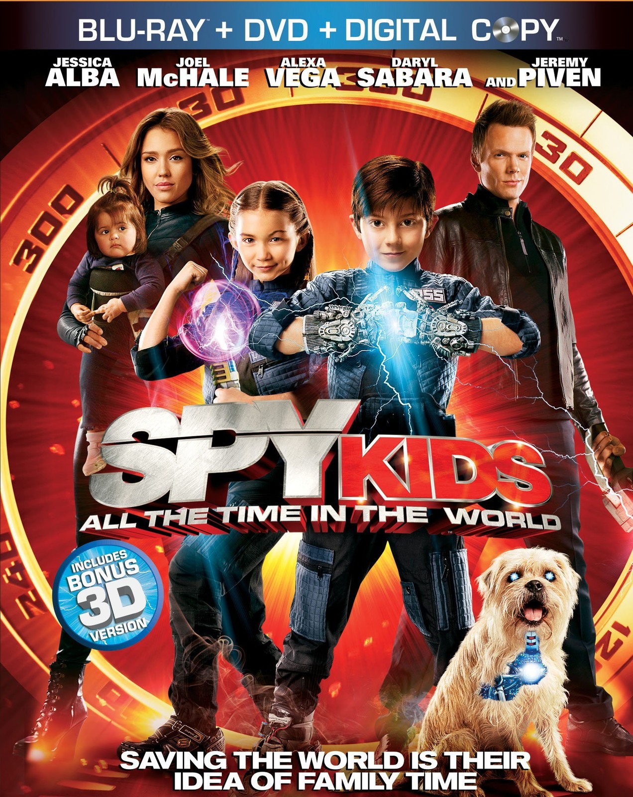 Spy Kids 4 (3D Blu-ray + Blu-ray + DVD + Digital Copy)