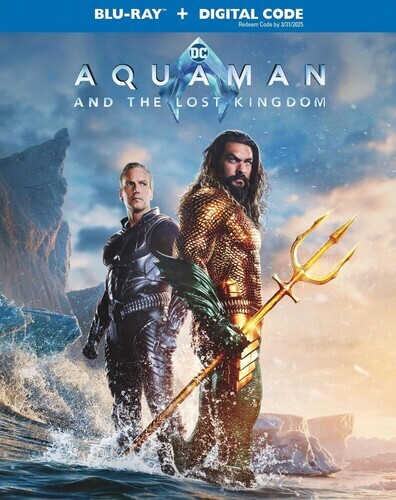 Aquaman & Lost Kingdom (Blu-Ray), New, Jason Momoa,Patrick Wilson,Amber Heard,Ya
