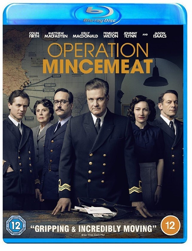 OPERATION MINCEMEAT (2021) Blu-Ray BRAND NEW Free Ship (USA Compatible)