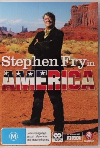 STEPHEN FRY IN AMERICA very good condition dvd region 4 t899