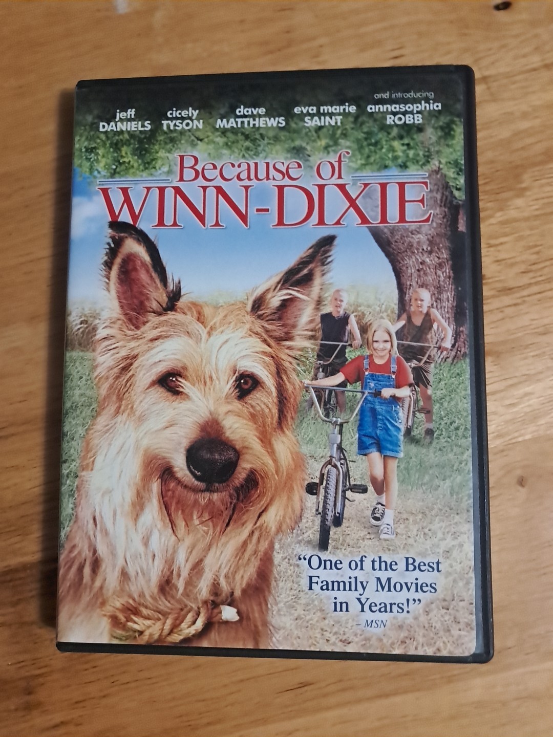 Because of Winn-Dixie DVD 2005 Family Includes Bonus Features 20th Century Fox