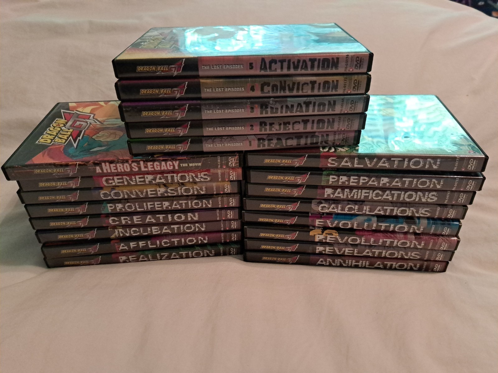 Dragon Ball GT Complete DVD – Vol 1-15 + The Lost Episodes Collection And Movie