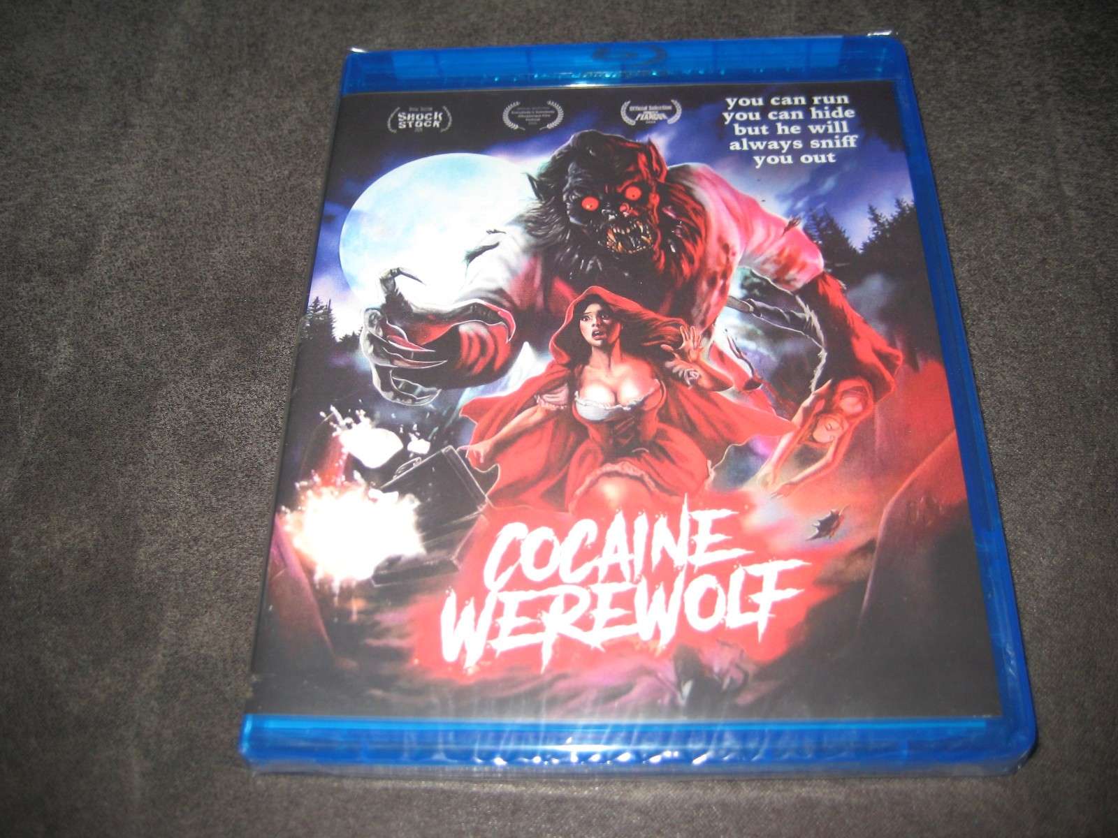 COCAINE WEREWOLF (BLU-RAY 2024) BRAND NEW – NOT RATED – WIDESCREEN – HORROR