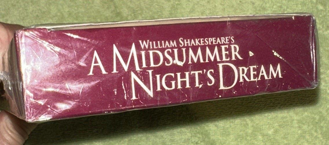 A Midsummer Nights Dream (VHS, 1999) Calista Flockhart Kevin Kline Michelle