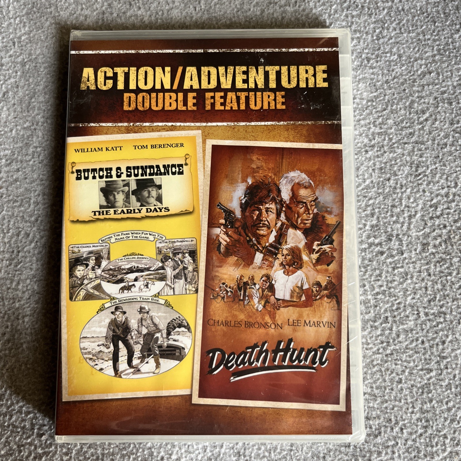Butch & Sundance: The Early Days / Death Hunt (Double Feature DVD), BRAND NEW