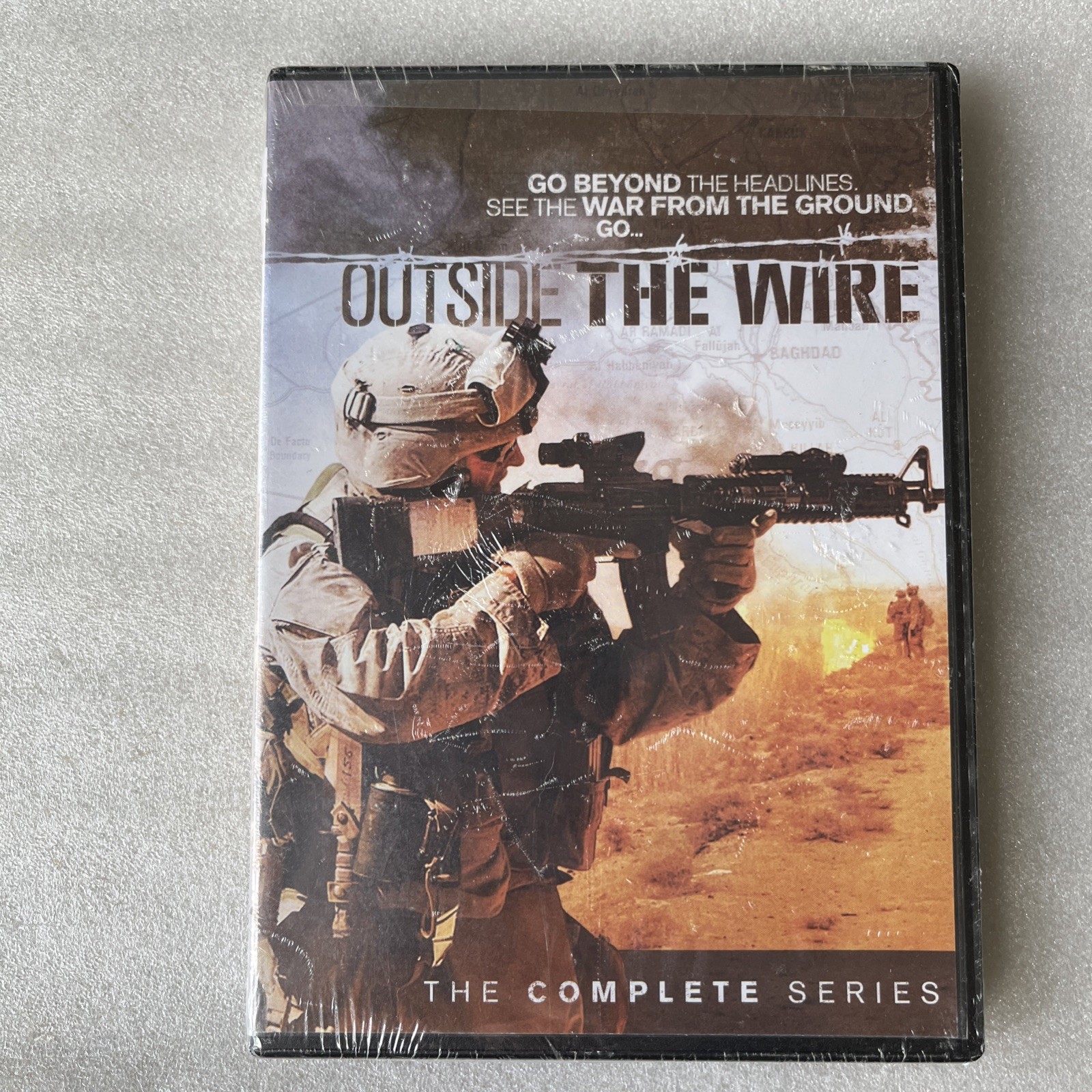 Outside the Wire – Complete 5-Part Series Documentary (DVD) NEW SEALED w Fraying