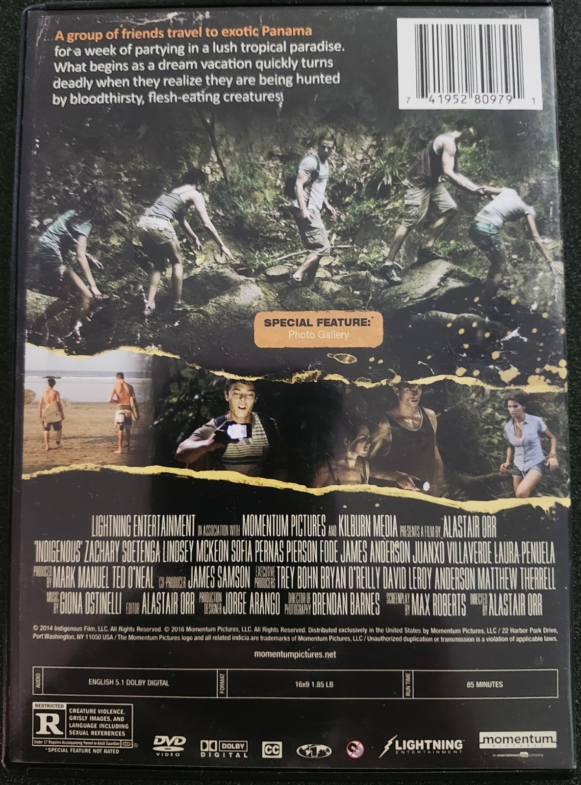 INDIGENOUS (DVD 2014) Zachary Soetenga – Lindsey McKeon – Sofia Pernas