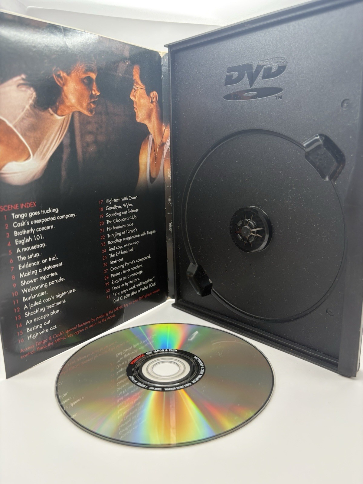 Tango & Cash (DVD) Stallone Russell Widescreen R 104 min Subs