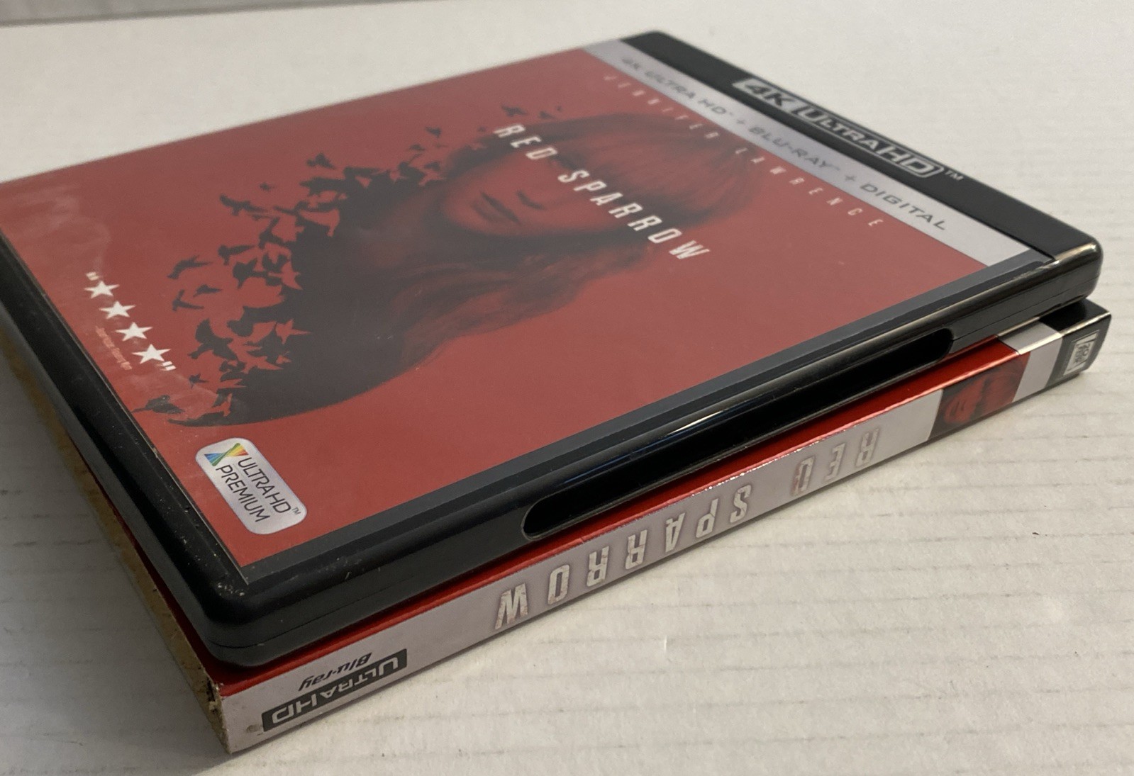 Red Sparrow 4K Ultra HD + Blu Ray With Slipcover Jennifer Lawrence