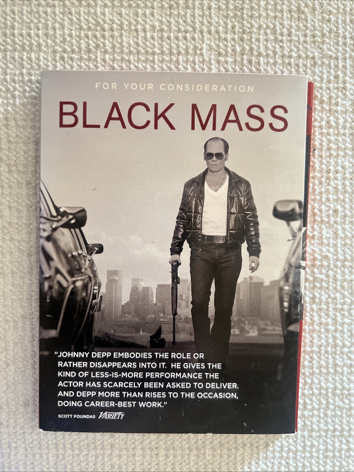 BLACK MASS FYC FOR YOUR CONSIDERATION JOHNNY DEPP PROMO.