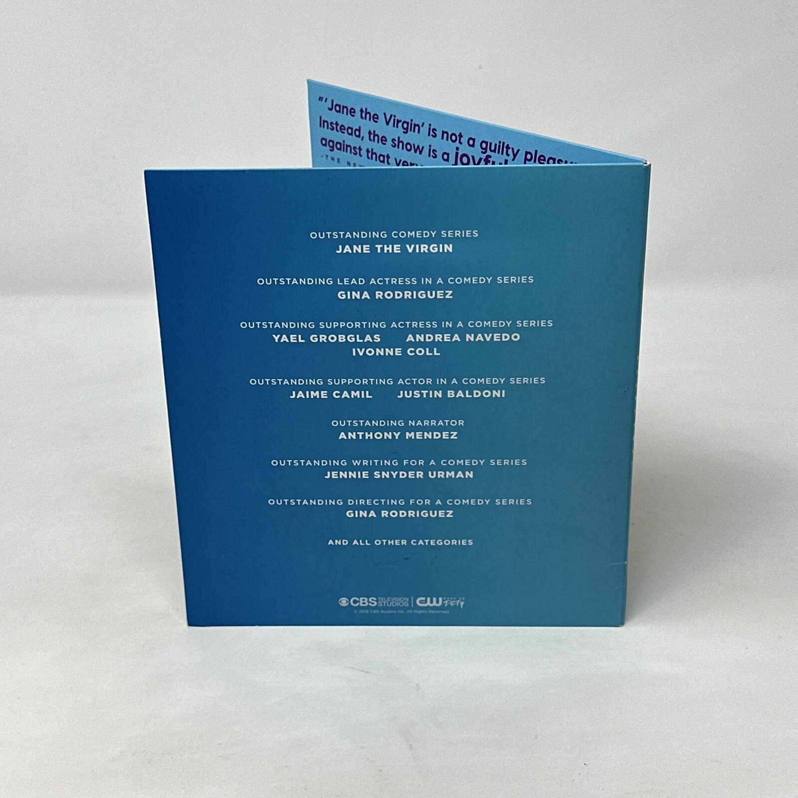 Jane the Virgin – DVD – For Your Consideration Screener S4 Episodes