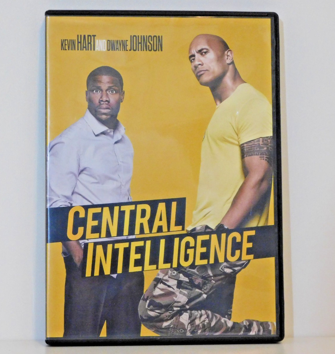 Central Intelligence – Kevin Hart, Dwayne Johnson (DVD, Widescreen, Very Good)
