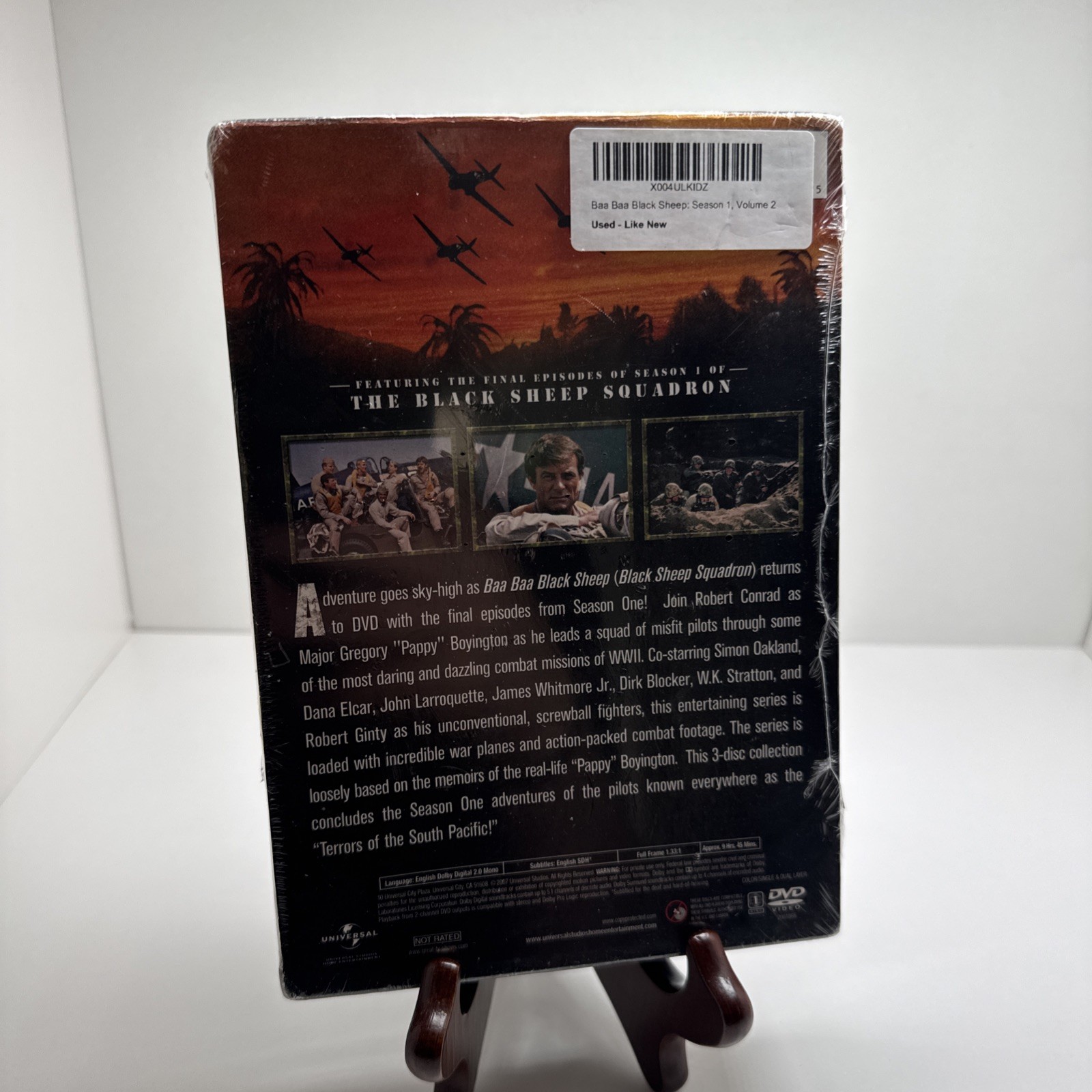 Baa Baa Black Sheep: Vol. 2 (DVD, 2007, 3-Disc Set) Brand NEW Sealed, Free Ship