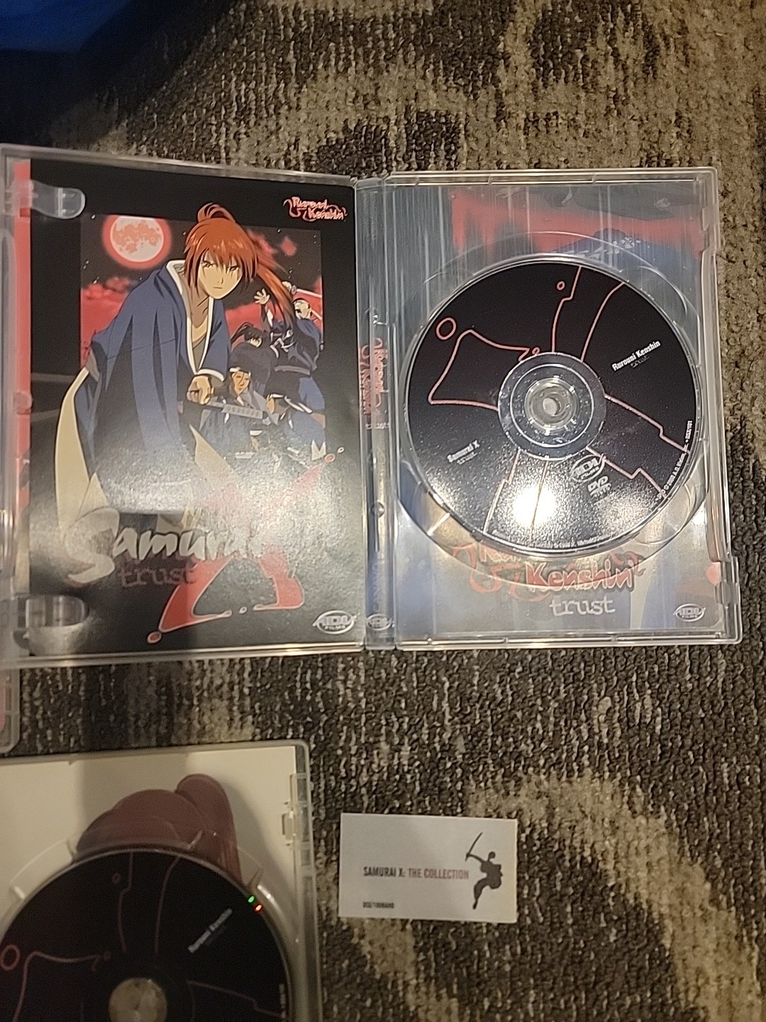 Samurai X Collection DVD Set Rurouni Kenshin Trust Betrayal Reflect Tested