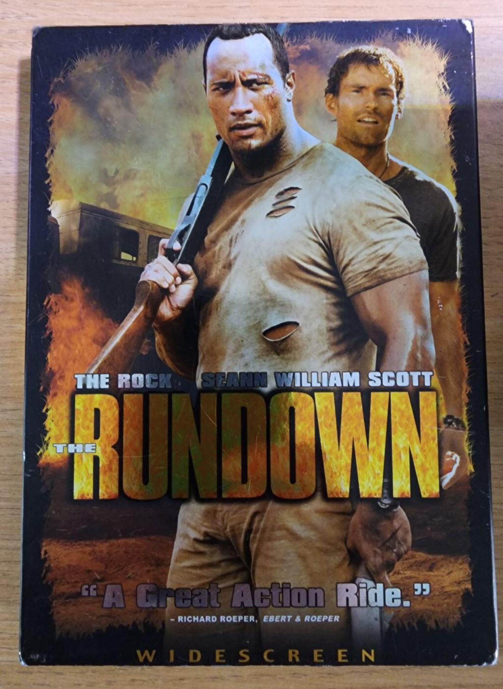 The Rundown (DVD, 2003, Widescreen) The Rock, Seann William Scott