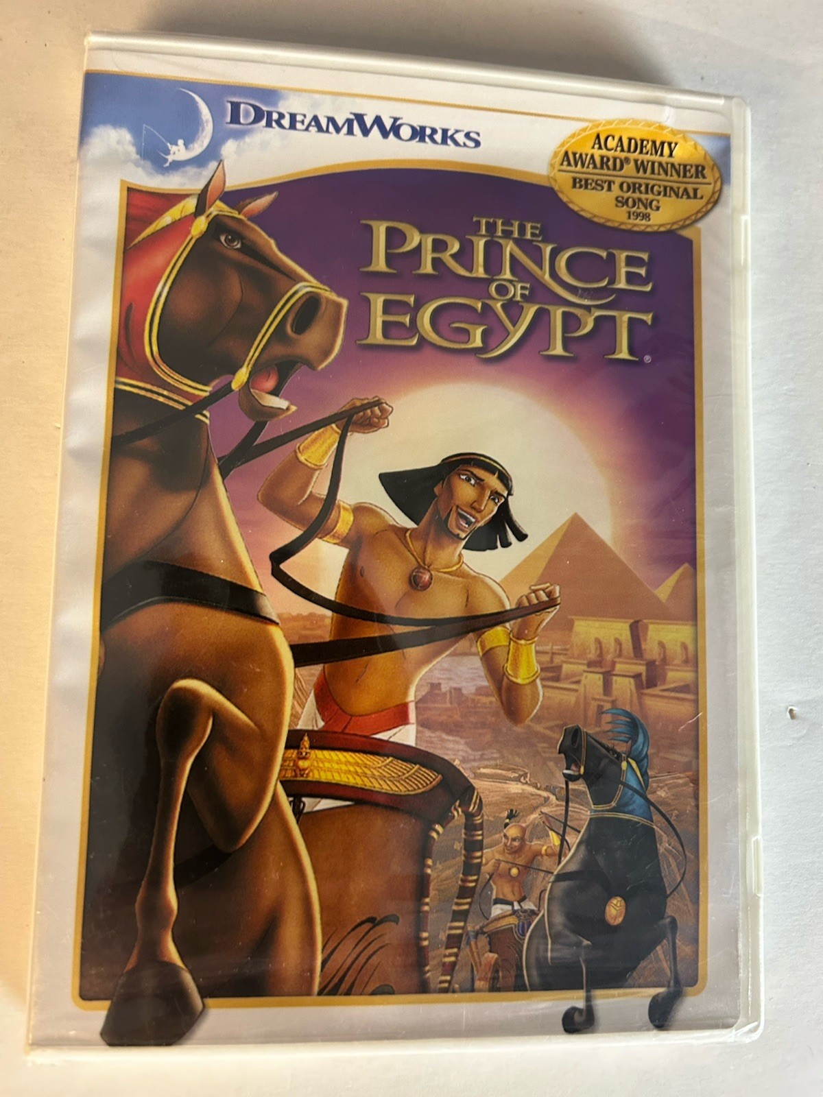 The Prince of Egypt DVD 1998 Movie Dreamworks Animation New Sealed