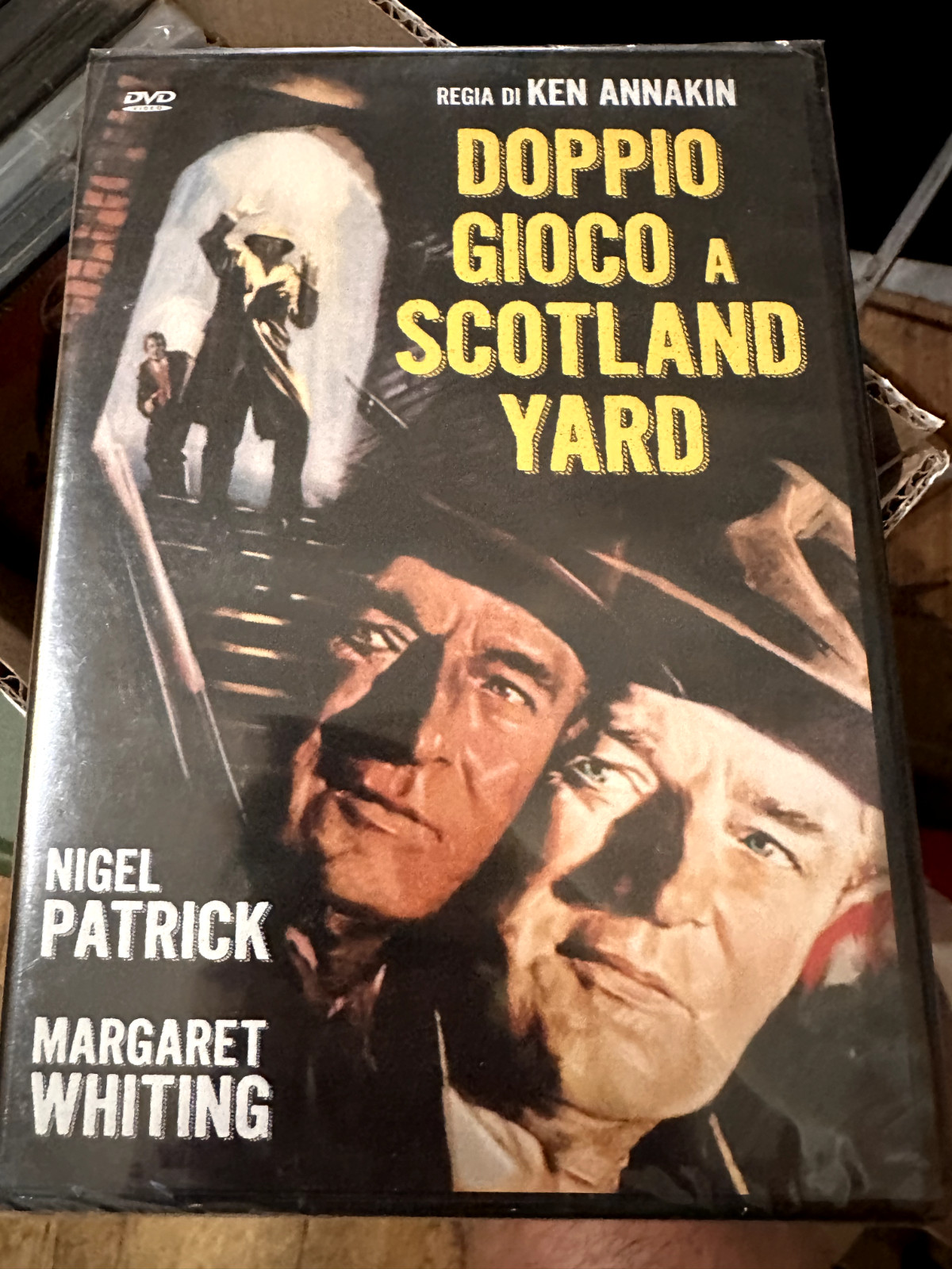 DVD SIGILLATO-DOPPIO GIOCO A SCOTLAND YARD – KEN ANNAKIN