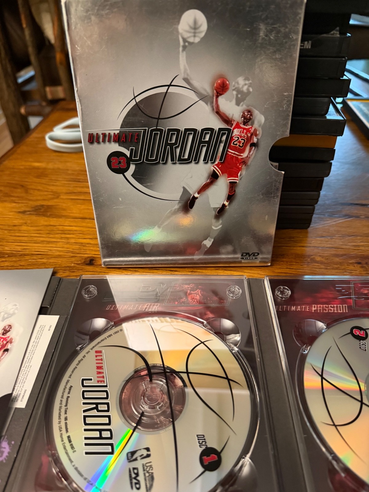 Ultimate Jordan DVD Box Set Michael Jordan Chicago Bulls Complete 2 Disc 2001