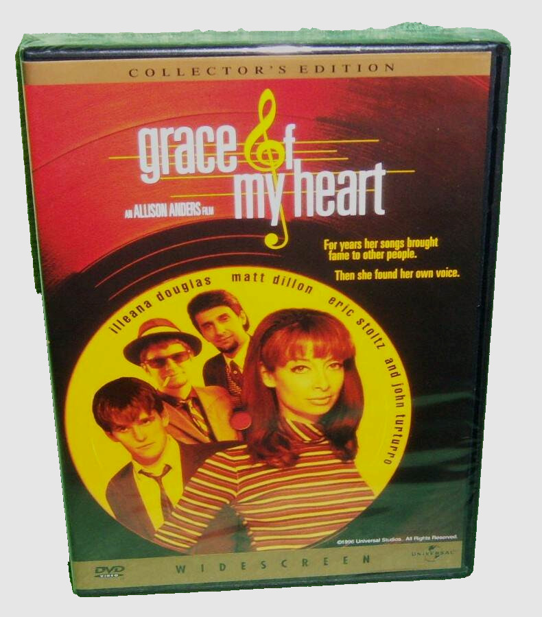 NEW RARE OOP ILLEANA DOUGLAS MATT DILLON GRACE OF MY HEART MOVIE DVD 1996