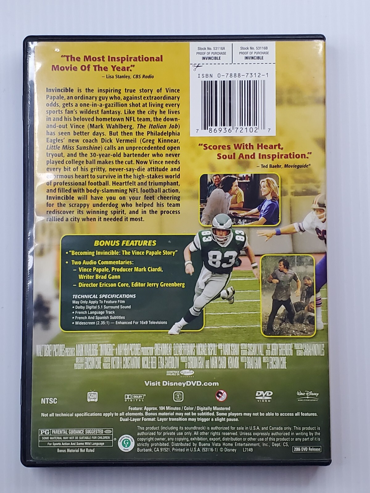 Six 6 Mark Wahlberg DVD Movies Four Brothers The Italian Job Shooter Invincible