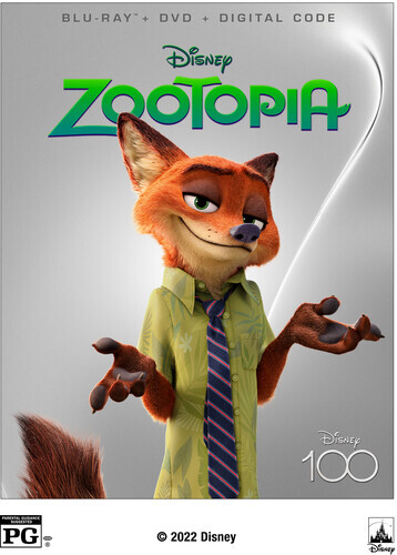Disney 100 Zootopia Blu-ray/DVD No Digital Copy