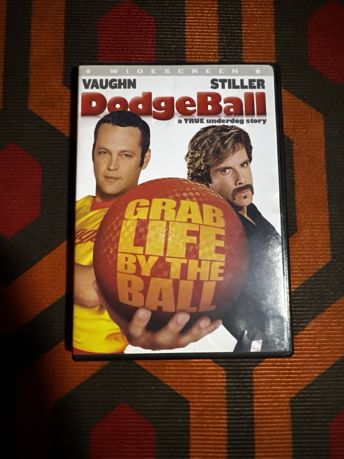 DodgeBall Ben Stiller, Vaughn, Commedy, Grab Life by the Ball, Funny, DVD Movie