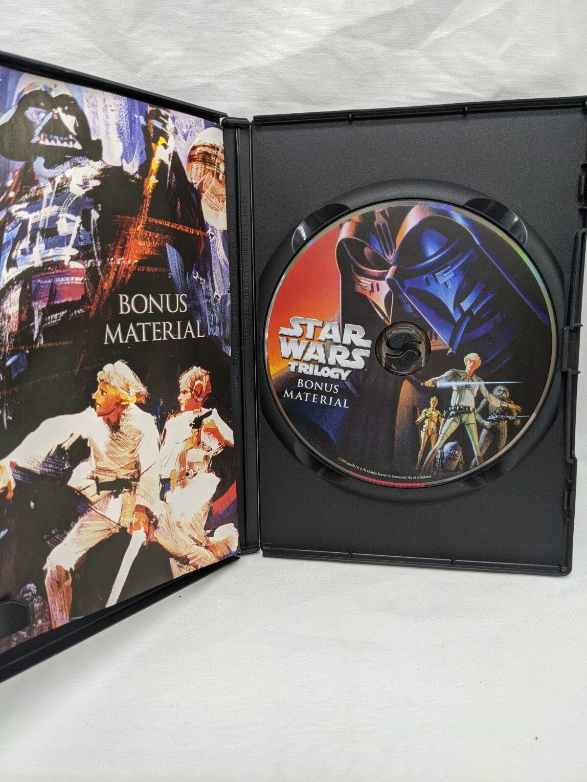 Lot Of (4) Star Wars Trilogy DVDs IV-VI Bonus Material