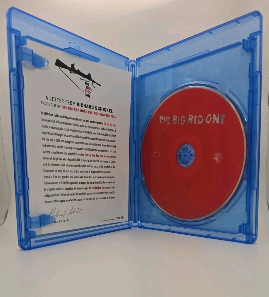The Big Red One (1980) Blu-ray ~ Samuel Fuller ~ WWII ~ Lee Marvin, Mark Hamill