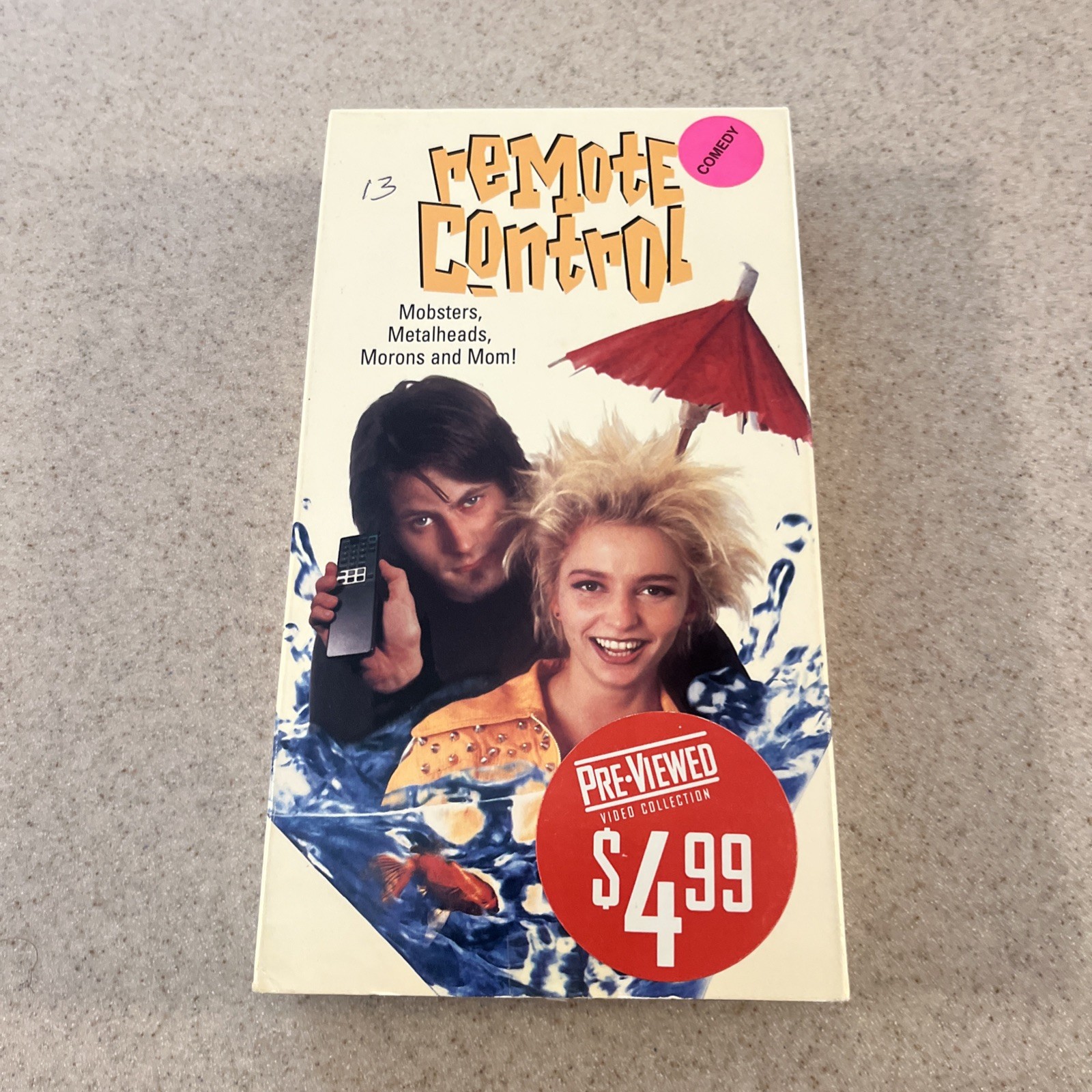 Remote Control Colombia 1992 VHS Óskar Jónasson Screener Rare