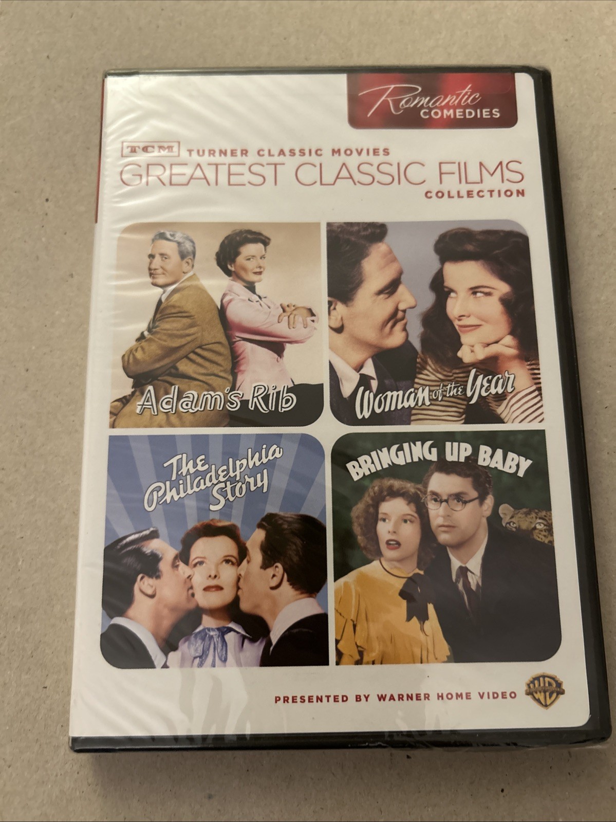 🟢TCM Greatest Classic Films Collection Philadelphia Story, Bringing Up Baby DVD