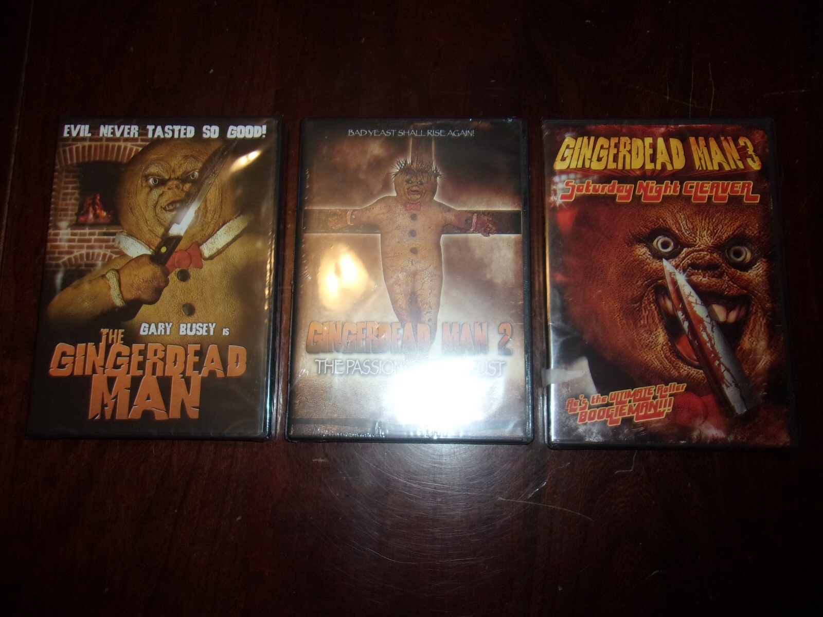 The Gingerdead Man 1 2 3 1-3 DVDs Full Moon Pictures Brand New